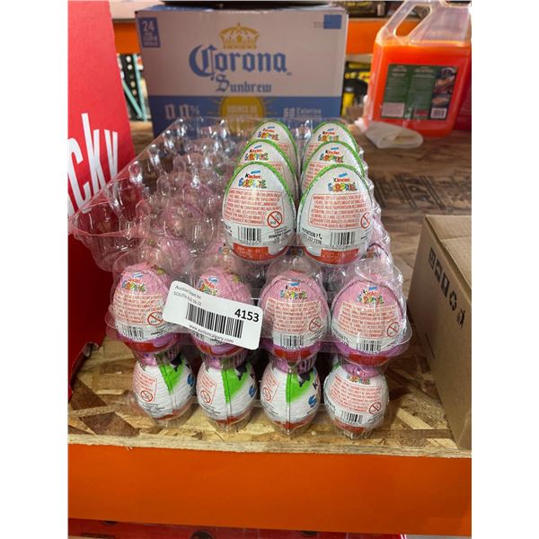 Lot of 55 Kinder Surprise Chocolate Eggs