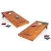 Image 1 : EastPoint Sports Corn Hole Outdoor Game - Full Size 4' x 2' Solid Wood Bean Bag Toss Set - Includes 