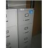 Image 1 : 2 SIGNOR 4 DRAWER METAL FILING CABINETS