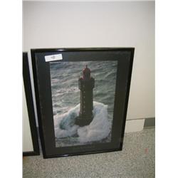 FRAMED LIGHTHOUSE POSTER