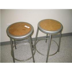 9 METAL STOOLSLSOOLS