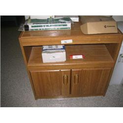 WOOD MICROWAVE STAND