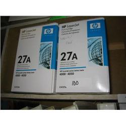 2 HP LASERJET 27A CARTRIDGES