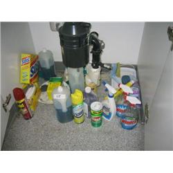 VARIOUS CLEANING SUPPLIES
