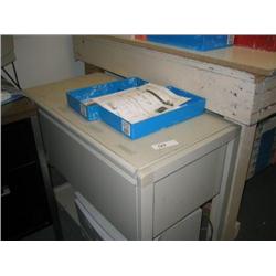 ROLLING METAL PRINTER STAND