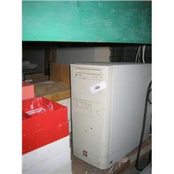 SUN BUSINESS SYSTEM COMPUTER W/ BARCODE SCANNER