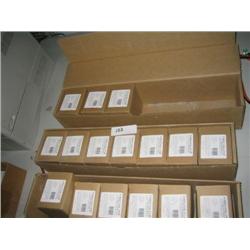 16 BOXES ORCOLITE PLANO POLORIZED LENSES, 10 PAIR PER BOX
