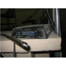 WORTH DATA BAR CODE SCAANER W/ STEEL WAND