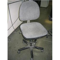 ROLLING, HIGH BENCH CHAIR