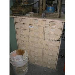 27 DRAWER METAL TOOLING CABINET