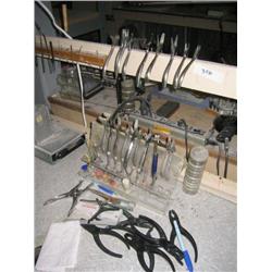 LARGE GROUP OF VARIOUS TYPES OF PLIERS