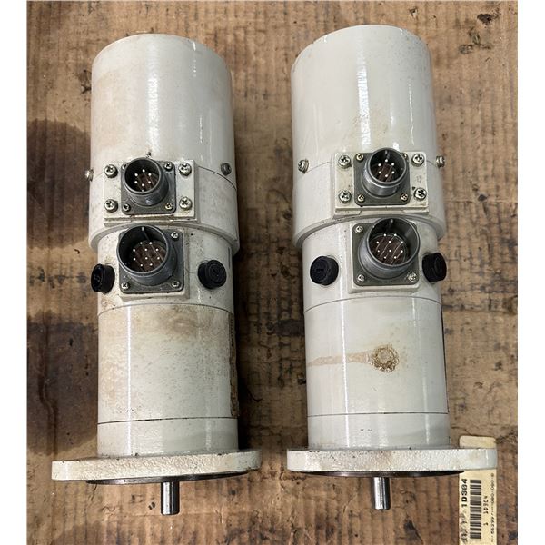 (2) IJR #HM 05N-E DC Servo Motors