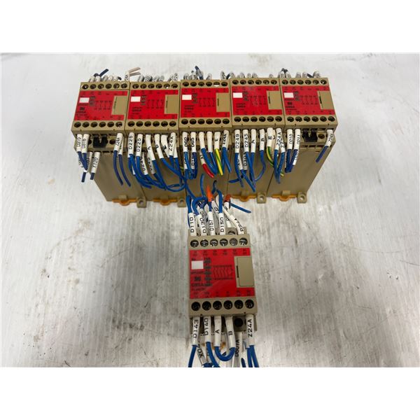 Lot of (6) Omron #G9SA Safety Relay Units