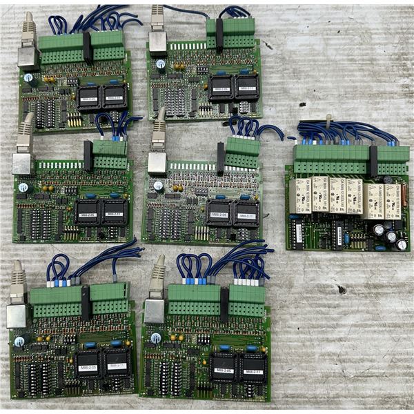 Lot of (7) Misc. Diva Circuit Boards as Pictured