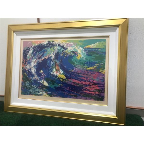 Hawaiian Surfers, 1974 by LeRoy Neiman (1921-2012)