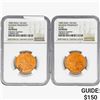Image 1 : [2]1808 India 10Cash Madras Presidency NGC Genuine