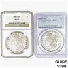 Image 1 : [2] Morgan Silver Dollars NGC/PCGS MS63 [1884-O, 1885-O]