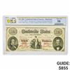 Image 1 : T-26 1861 $10 TEN DOLLARS CSA CONFEDERATE STATES OF AMERICA CURRENCY NOTE PCGS BANKNOTE VERY FINE-30