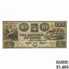 Image 1 : 1840 $10 TEN DOLLARS THE REPUBLIC OF TEXAS AUSTIN, TX OBSOLETE TREASURY NOTE VERY FINE+
