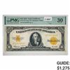 Image 1 : FR. 1173 1922 $10 TEN DOLLARS HILLEGAS GOLD CERTIFICATE CURRENCY NOTE PMG VERY FINE-30