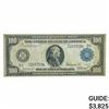 Image 1 : FR. 1112 1914 $100 ONE HUNDRED DOLLARS FRN FEDERAL RESERVE NOTE PHILADELPHIA, PA VERY FINE
