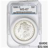 Image 1 : 1888-O Morgan Silver Dollar CSI MS67