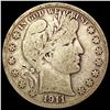 Image 1 : 1911-S Barber Half Dollar HIGH GRADE