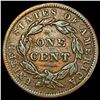 Image 2 : 1838 Coronet Head Large Cent LIGHTLY CIRCULATED