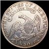 Image 2 : 1824 Capped Bust Half Dollar NEARLY UNCIRCULATED