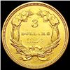 Image 2 : 1854 $3 Gold Piece UNCIRCULATED