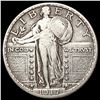 Image 1 : 1917 Ty2 Standing Liberty Quarter LIGHTLY CIRCULATED
