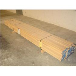 B.F. OF 4/4 OAK LUMBER