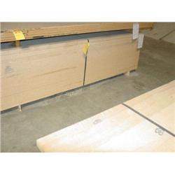 SHEETS OF 3/4 OAK VENEER PARTICLE BOARD