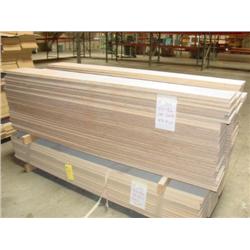 PCS OF 10 1/4x86" PLYWOOD CORE & MDF