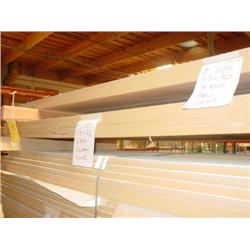PCS OF 10 1/4x96" MDF, 1"