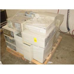 LOT - ASSORTED COMPUTER PARTS ON PALLET