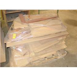 LOT - ASSORTED WOOD ON PALLET