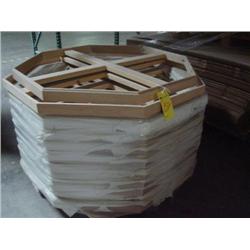 LOT - 12 WOOD OCTAGONS