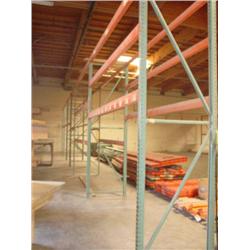 SECTION OF PALLET RACKING