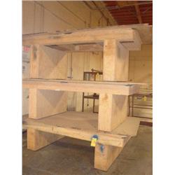 LOT - 5 WOOD BENCHES