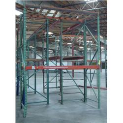 SECTION OF PALLET RACKING