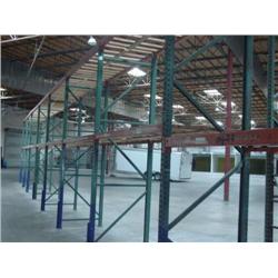 SECTION OF PALLET RACKING