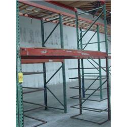SECTION OF PALLET RACKING