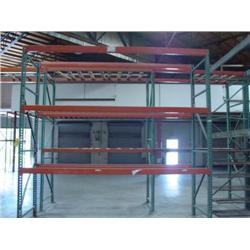 SECTION OF PALLET RACKING