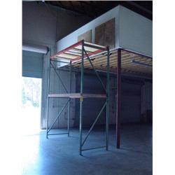 SECTION OF PALLET RACKING