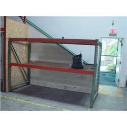 SECTION OF PALLET RACKING