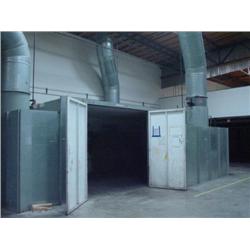12'x24' SPRAY BOOTH, DOUBLE DOOR CLASS 1 DIV. 2
