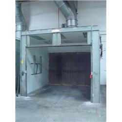 DEVILBLISS 12'x12' SPRAY BOOTH, CLASS 1 DIV. 2