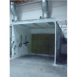 DEVILBLISS 12'x12' SPRAY BOOTH, CLASS 1 DIV. 2