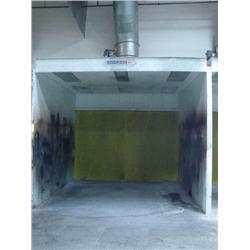 DEVILBLISS 12'x12' SPRAY BOOTH, CLASS 1 DIV. 2